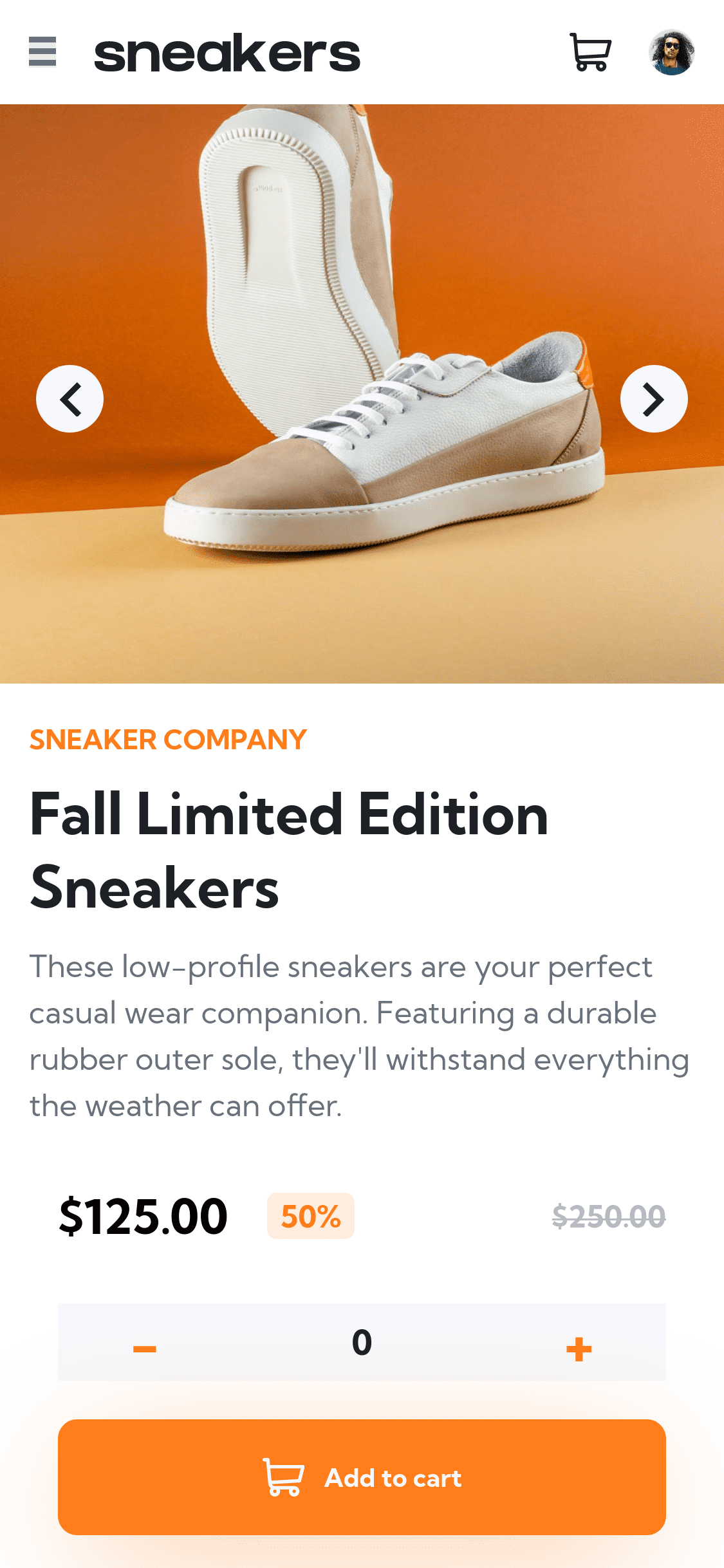 Product card