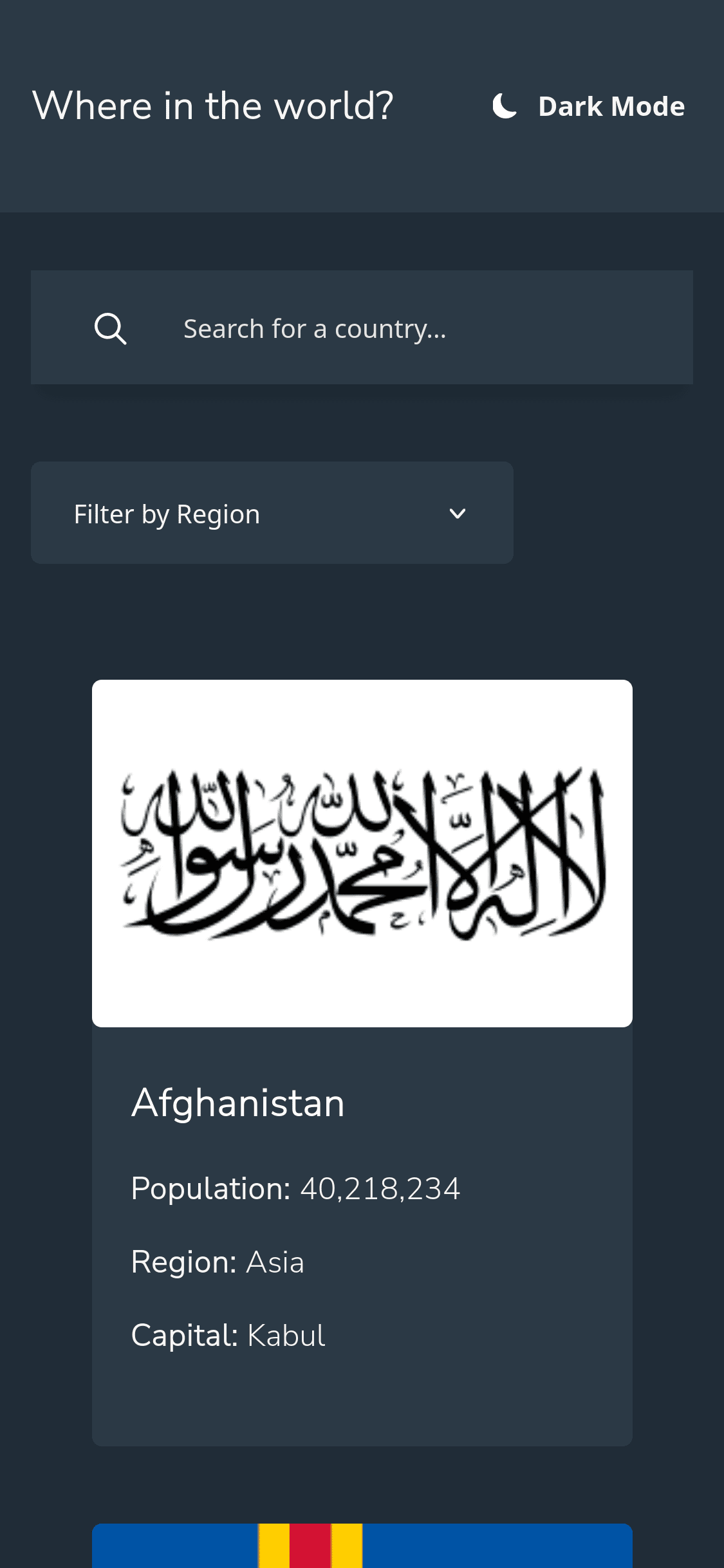 REST Countries API